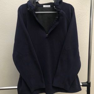 [Emerge] Dark Navy Fleece Sweater
